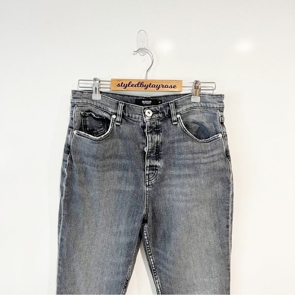 Hudson Holly High-Rise Straight Jeans - Picture 5 of 15